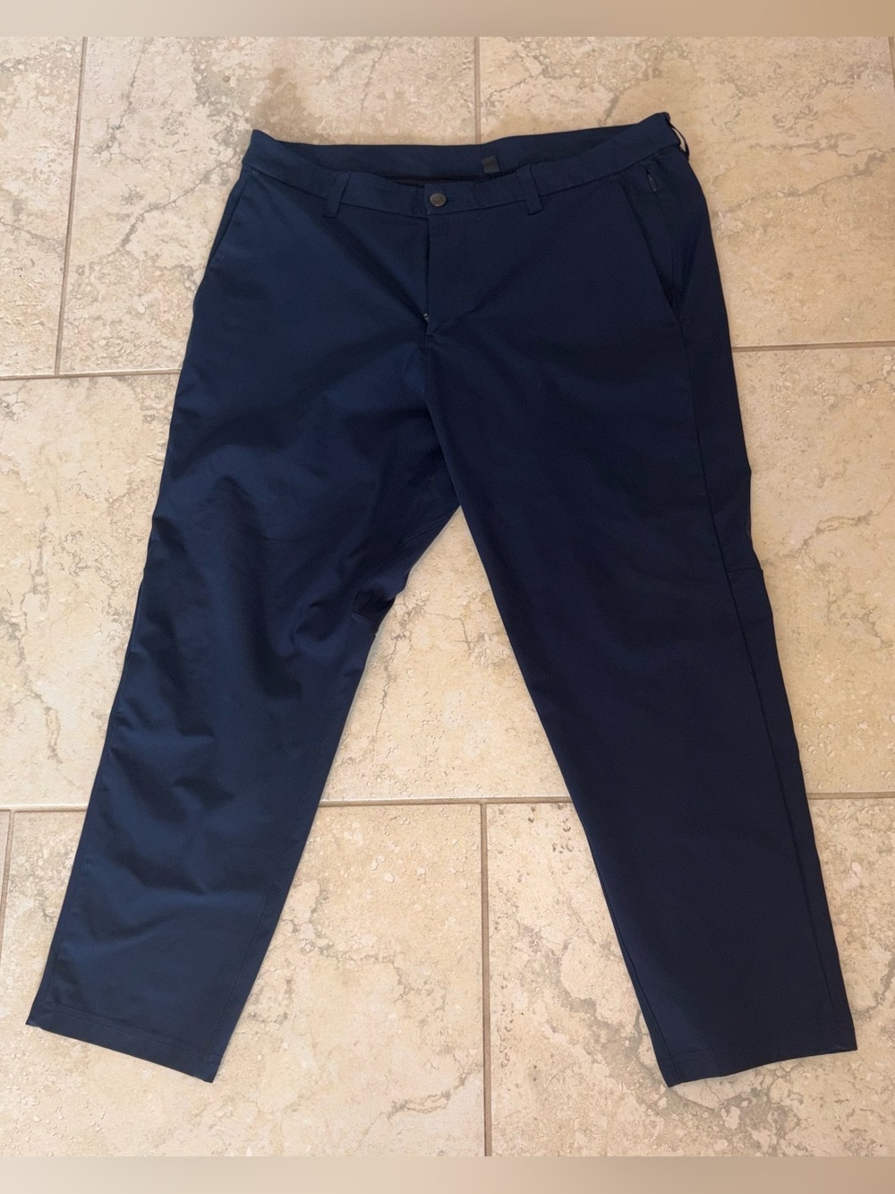 Lu Lu Lemon Men's Navy Casual Pants